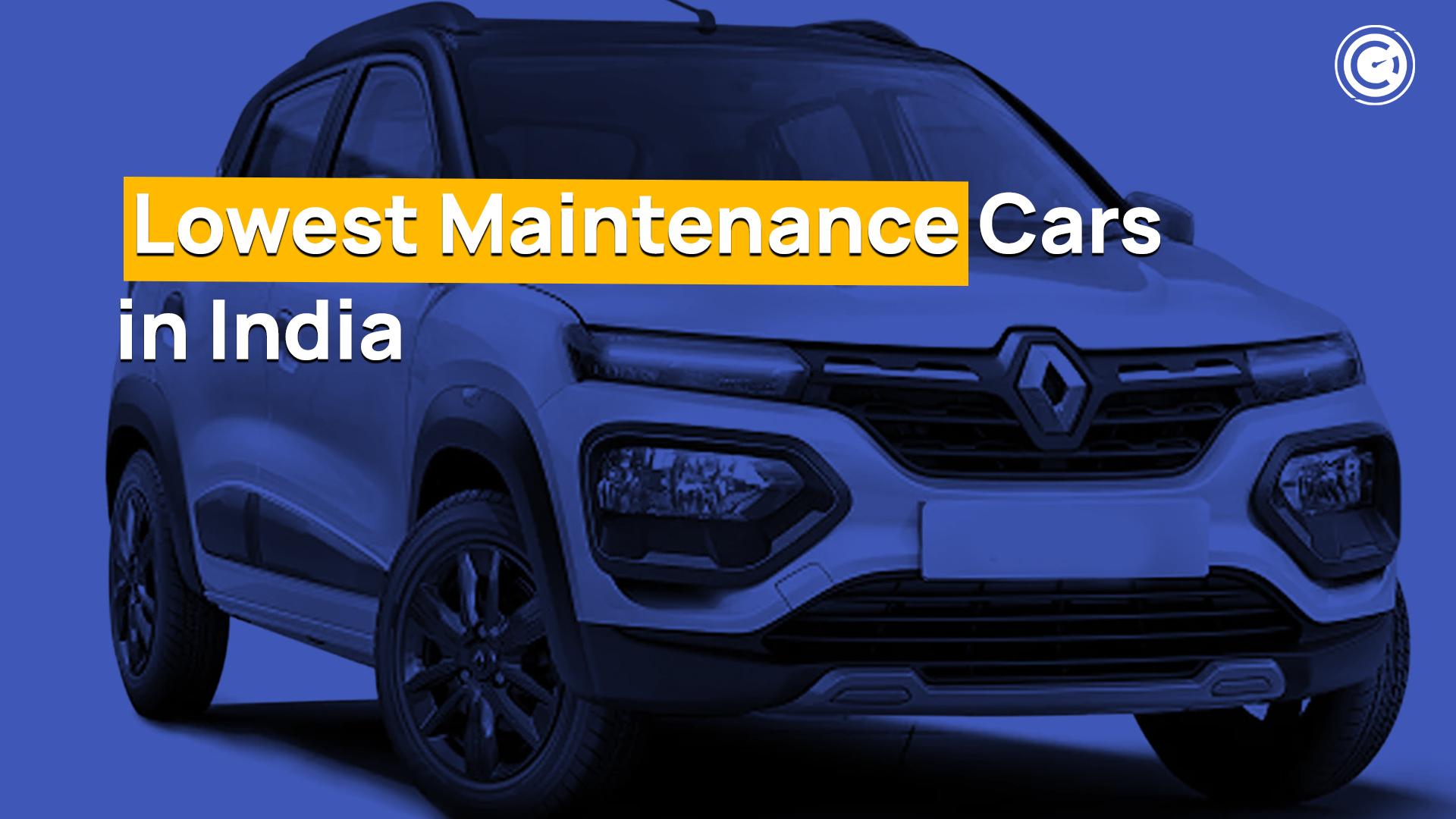 Lowest Maintenance Cars in India