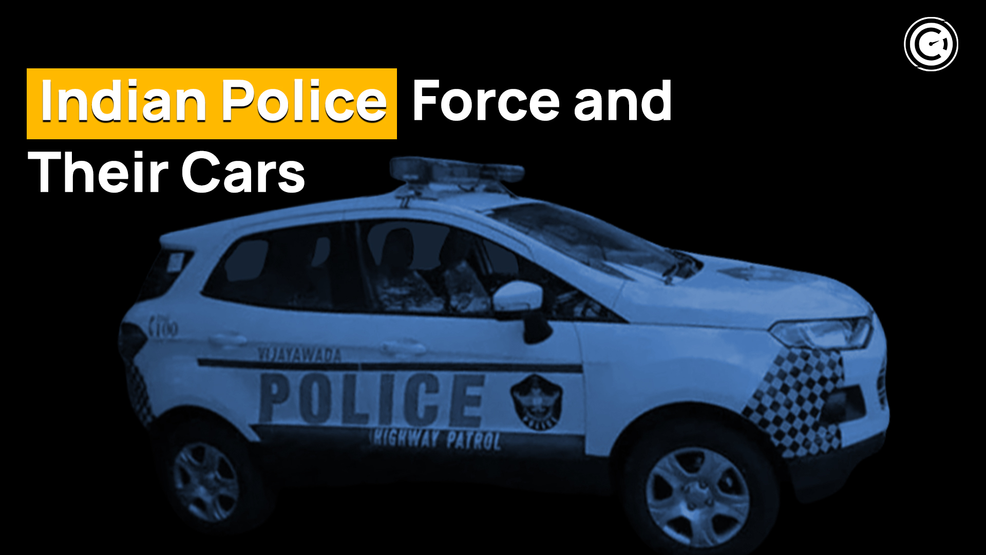 Indian Police force and their cars