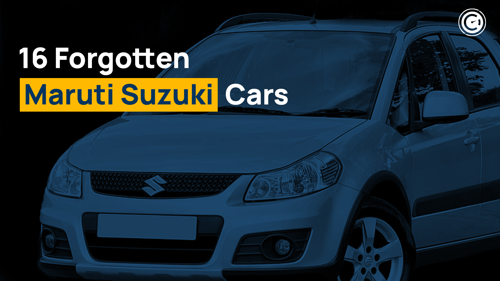 Forgotten Maruti Cars
