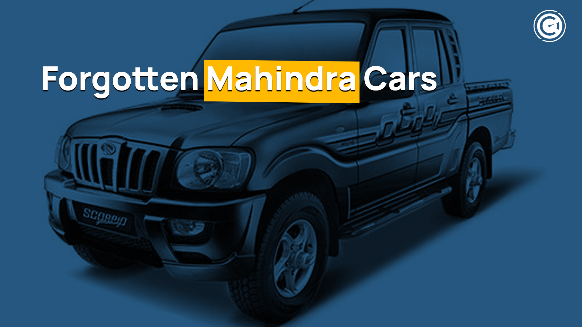 Forgotten Mahindra Cars
