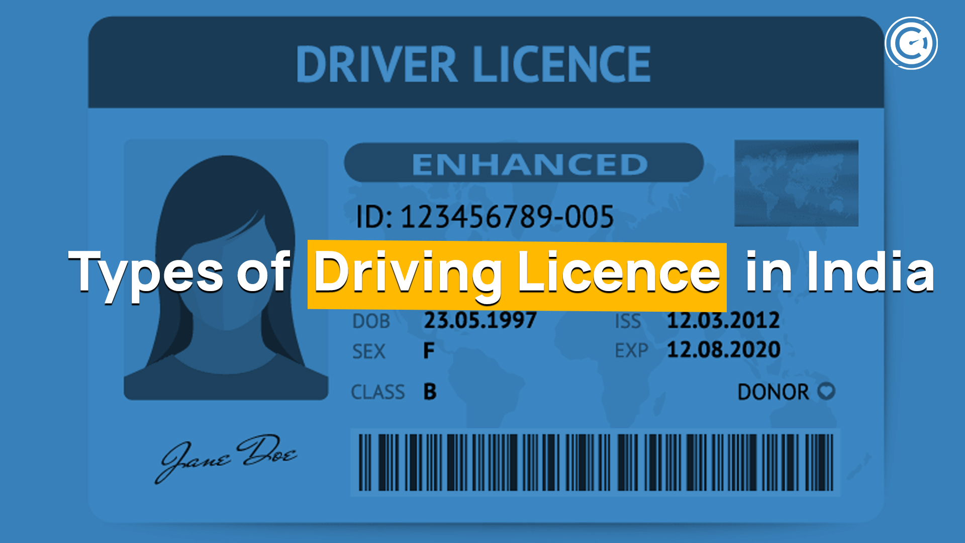 Types of Driving Licence in India