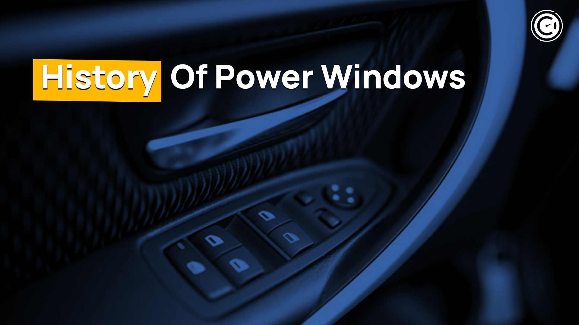 History Of Power Windows
