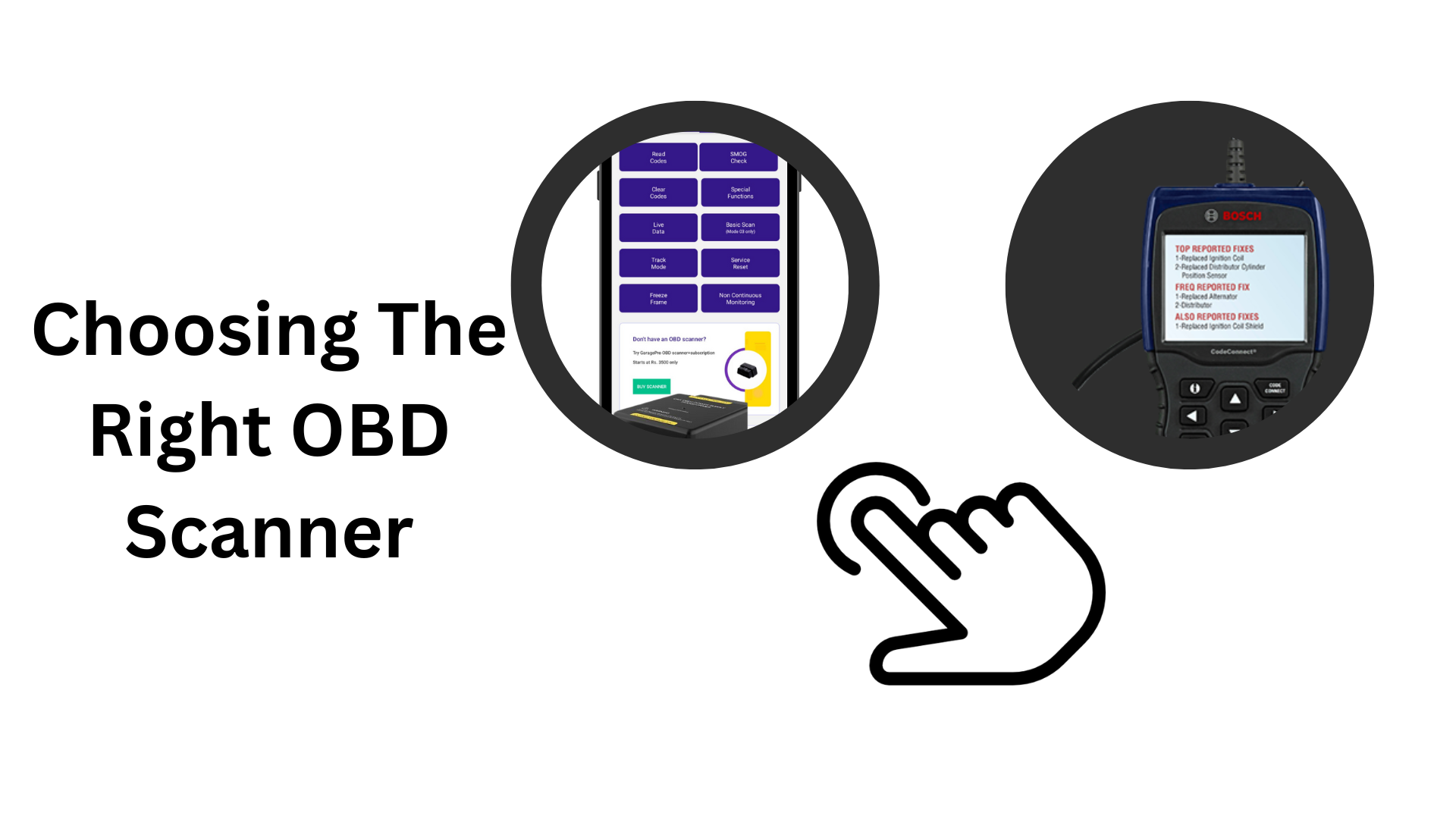 A Comprehensive Guide to Choosing the Right OBD Scanner for Your Vehicle -  GaragePro Blog