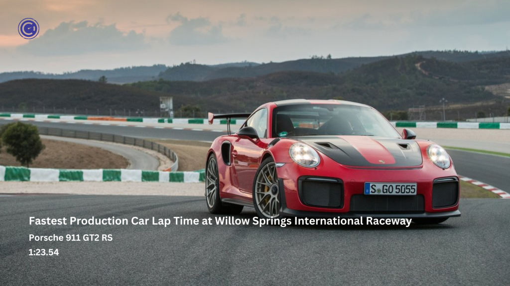 Fastest Production Car Lap Time at Willow Springs International Raceway