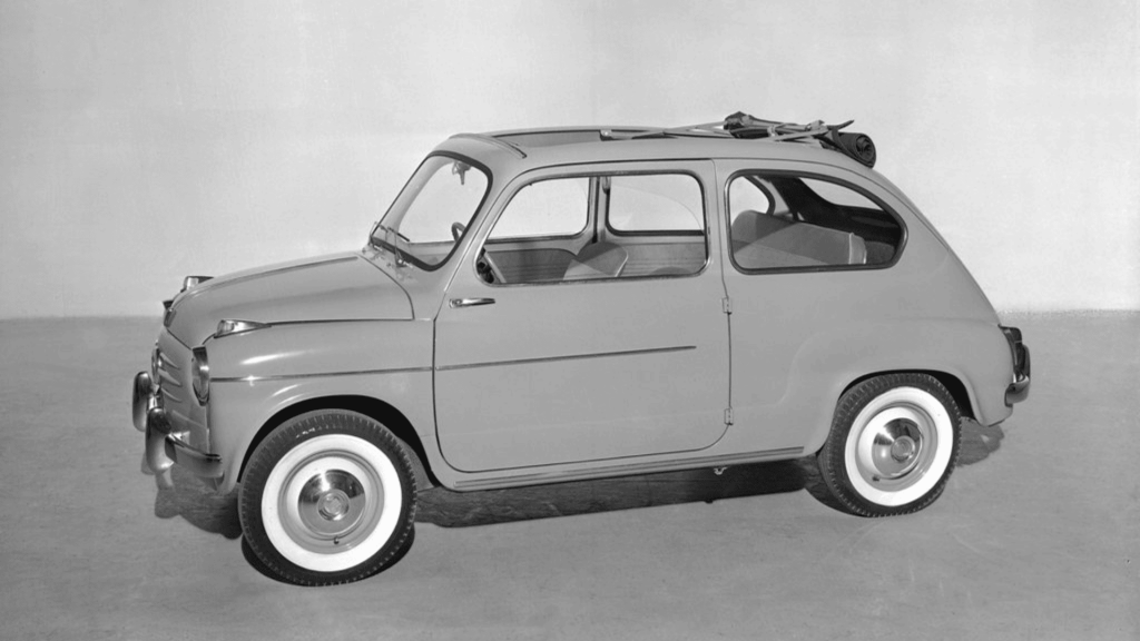 Smallest Production Cars Fiat 600 